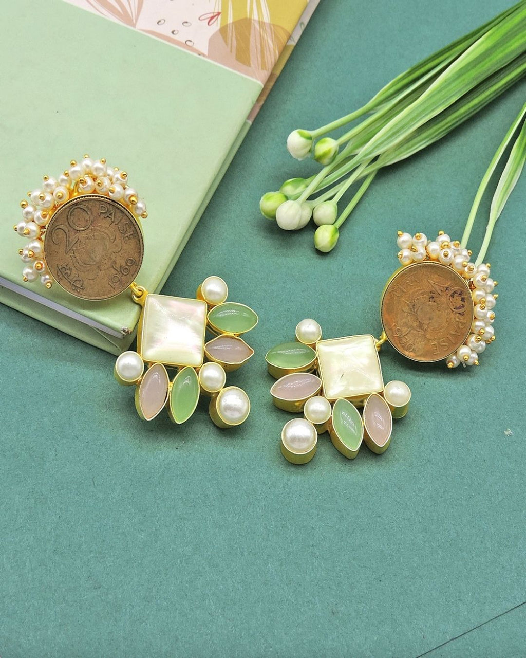 Skyla Earrings - Earrings - Handcrafted Jewellery - Made in India - Dubai Jewellery, Fashion & Lifestyle - Dori