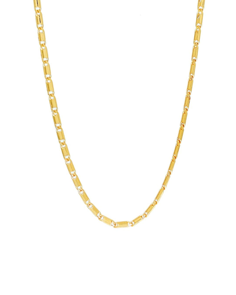 Braided Chain Necklace in Gold - Necklaces - Handcrafted Jewellery - Made in India - Dubai Jewellery, Fashion & Lifestyle - Dori