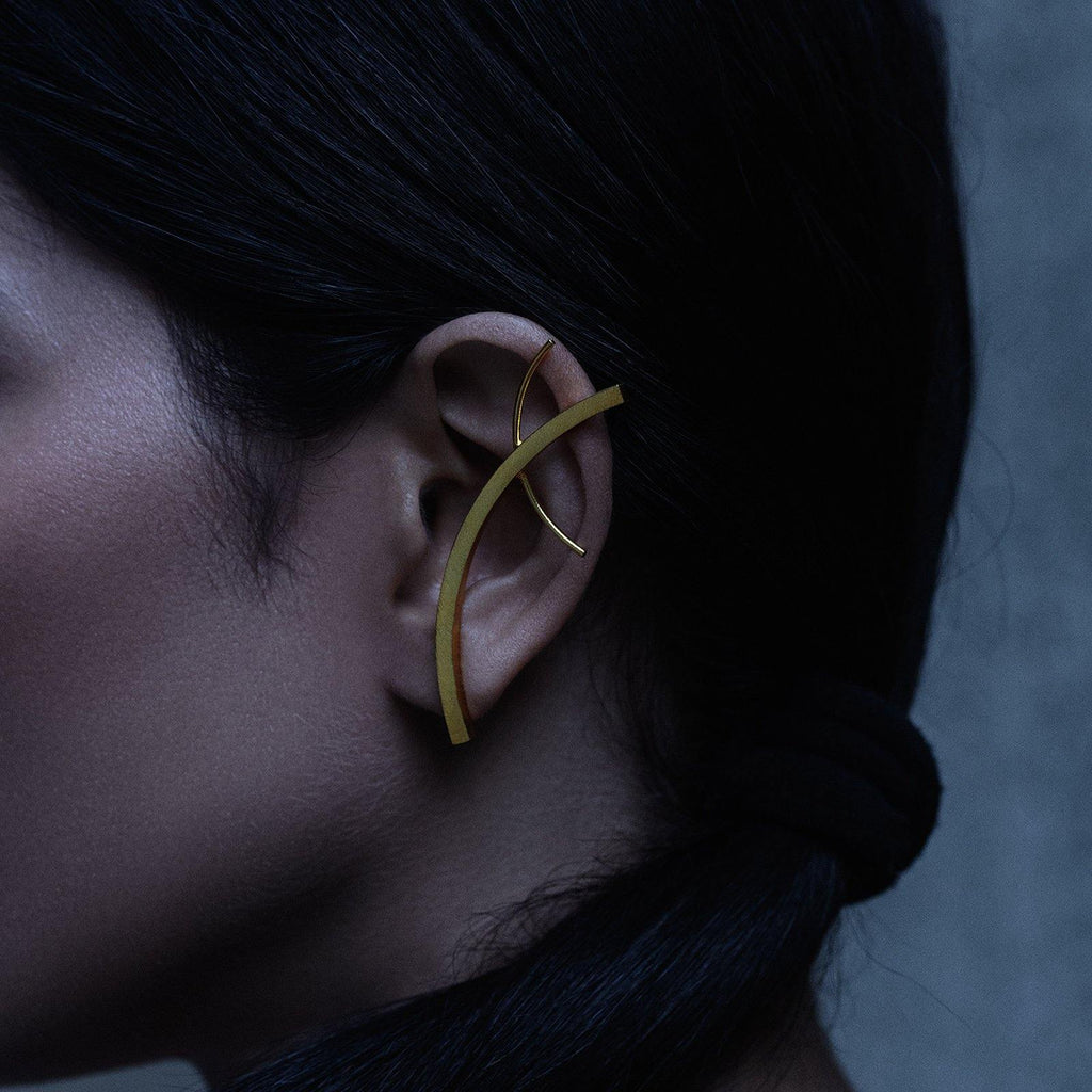 Isa Ear Cuff (Preorder) - Earrings - Handcrafted Jewellery - Dori