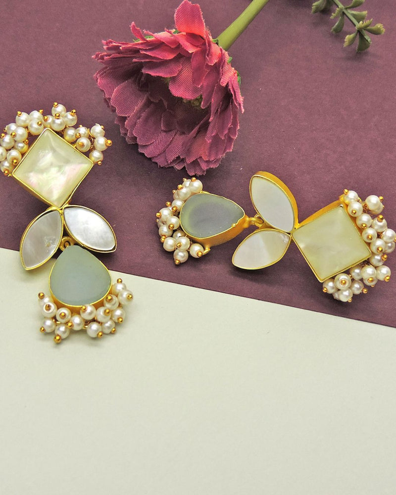 Helene Earrings - Earrings - Handcrafted Jewellery - Made in India - Dubai Jewellery, Fashion & Lifestyle - Dori