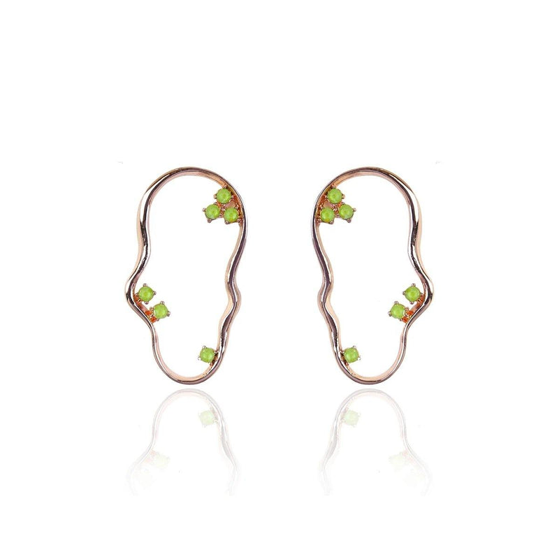 Loire Earrings in Forest - Earrings - Handcrafted Jewellery - Dori