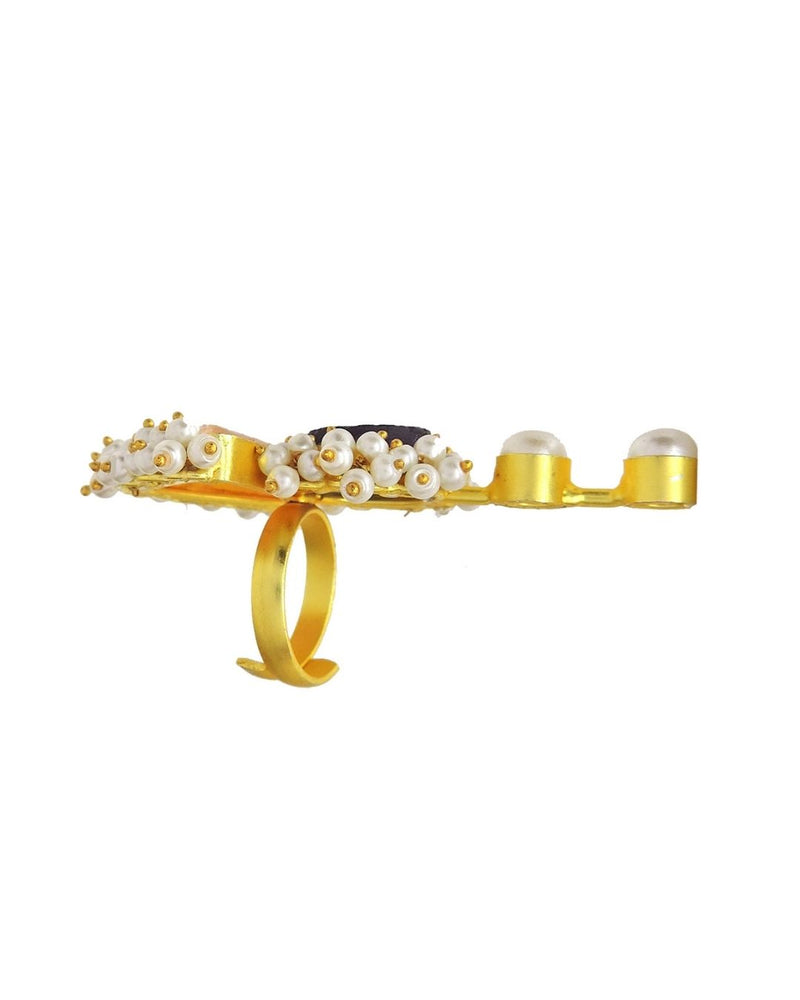 Mykah Ring - Rings - Handcrafted Jewellery - Made in India - Dubai Jewellery, Fashion & Lifestyle - Dori