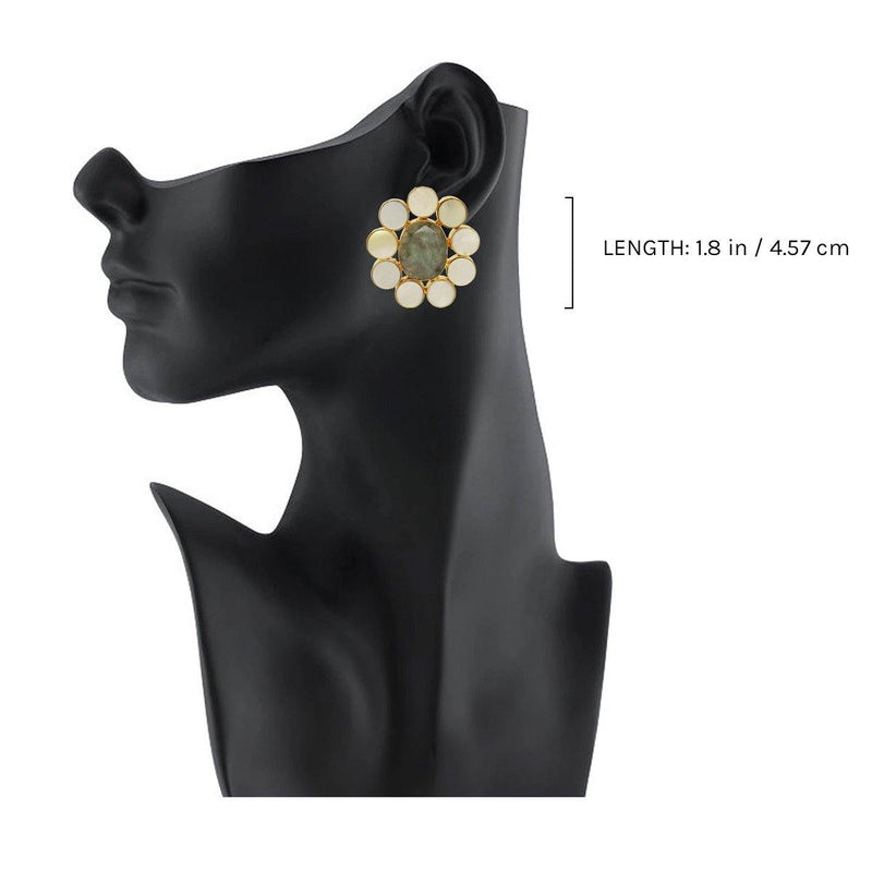 Petal Glow Earrings - Earrings - Handcrafted Jewellery - Dori