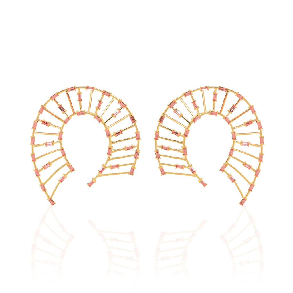 Phoenix Rose Earrings - Earrings - Handcrafted Jewellery - Dori