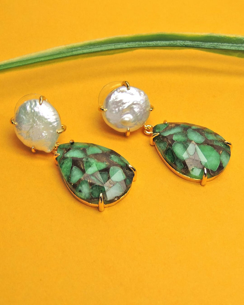 Thea Earrings - Earrings - Handcrafted Jewellery - Made in India - Dubai Jewellery, Fashion & Lifestyle - Dori